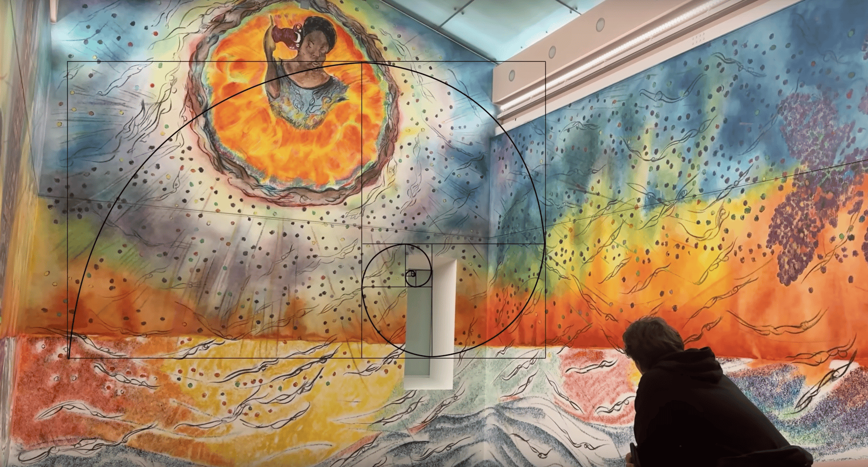 A screenshot from our color theory segment of our YouTube thumbnail video